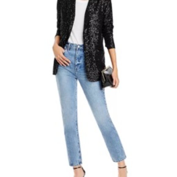 Starlight Sequin Open-Front Blazer STARLIGHT SEQUEN OPEN-FRONT BLAZER - NWT - Picture 1 of 7